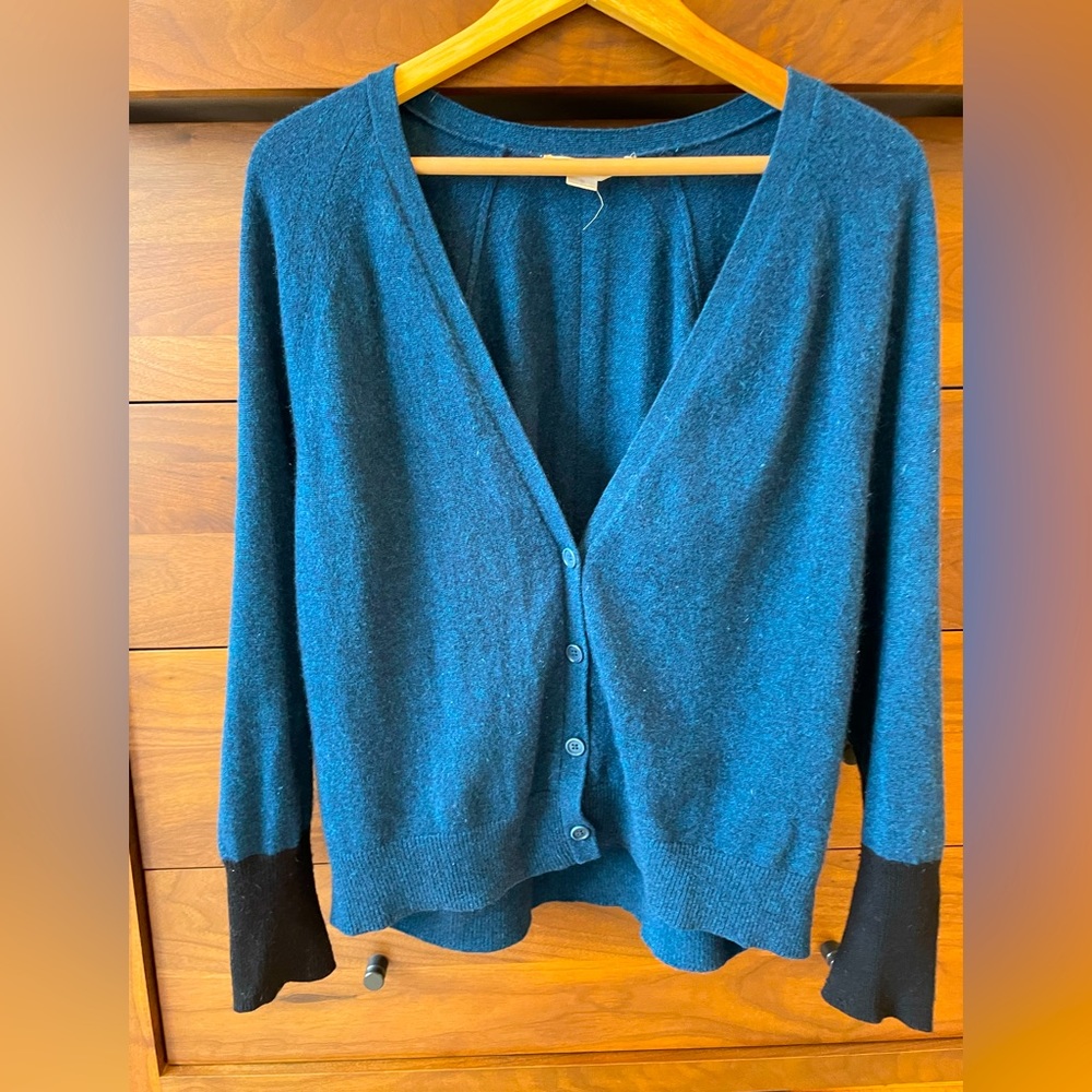 Duffy 100% Cashmere Batwing Cardigan